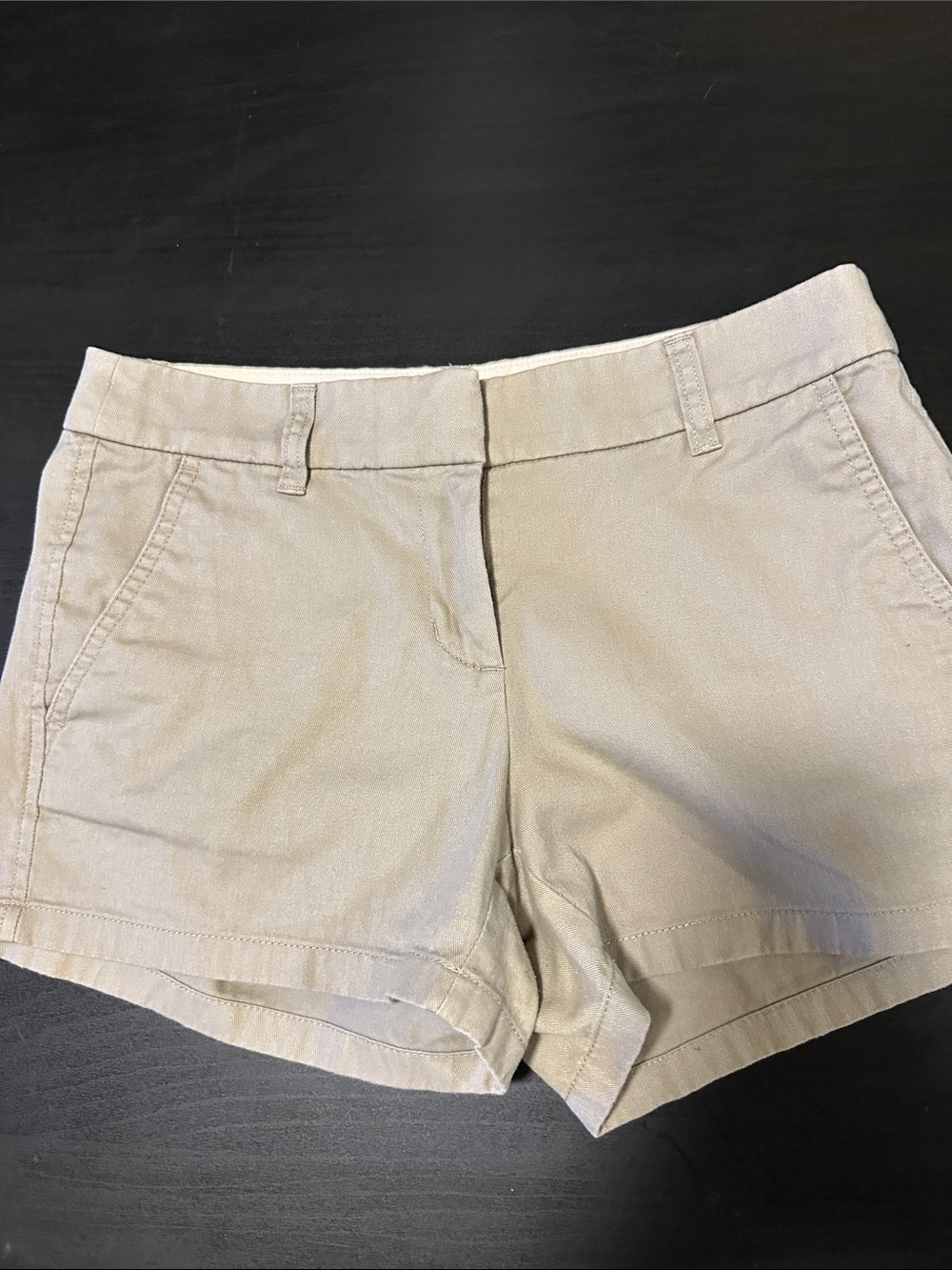 J. Crew Khaki/Tan Women's Chino Shorts